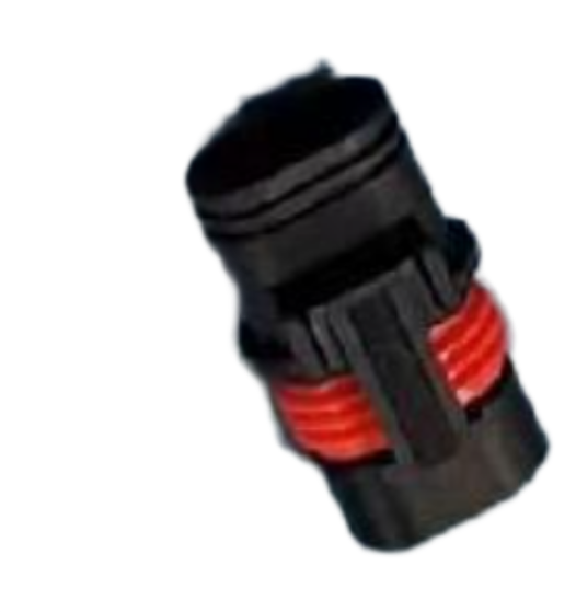 J100 4PIN cable end male rubber shell