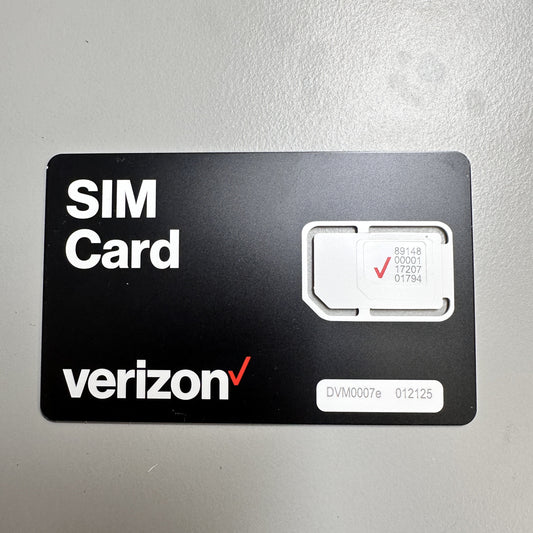 Verizon Tri-Cut SIM Card (Drone Use)